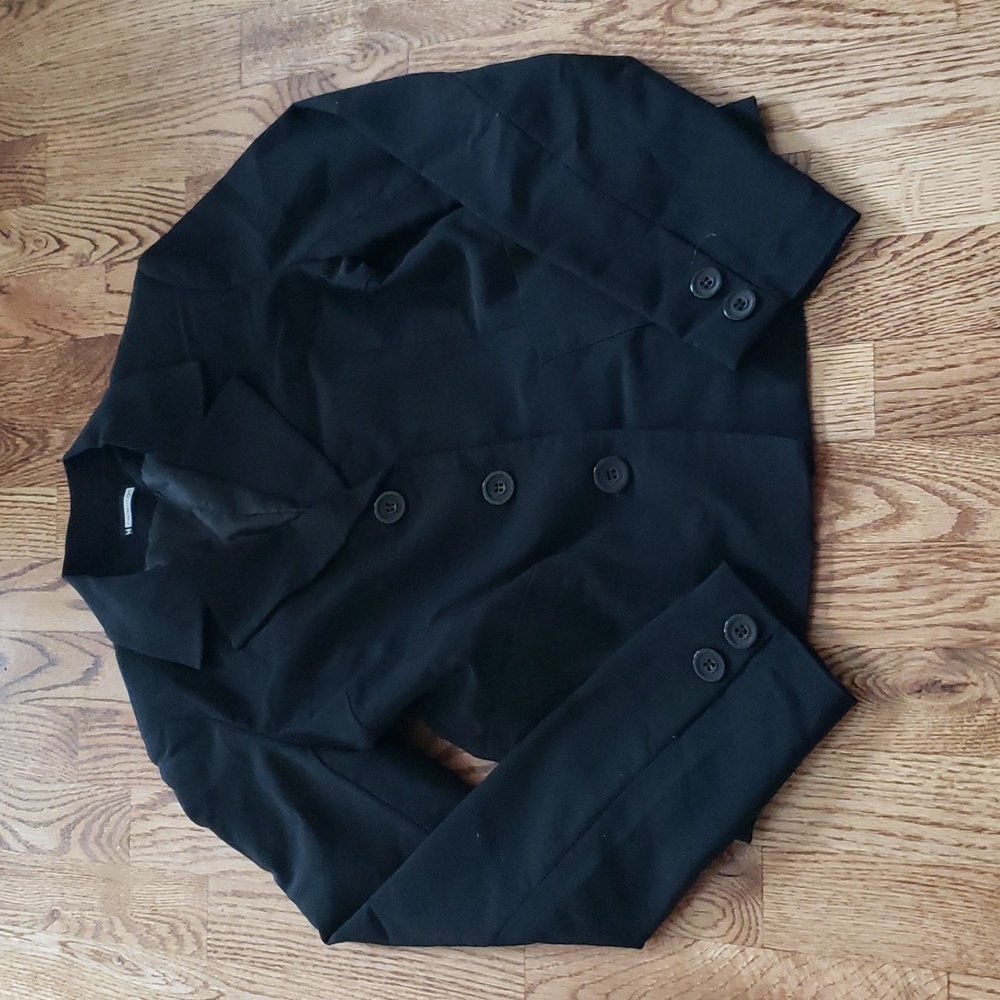 (7) M Collection Blazer Classic Black Tie Formal Office Workwear Evening